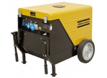 Дизельный генератор Atlas Copco QEP S9 на шасси с АВР